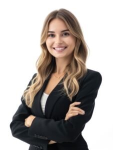 30s businesswoman in white background _ Premium AI-generated PSD (1)